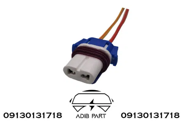 سوکت لامپ 9006 تک شیار سرامیکی