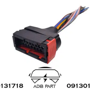 سوکت رله دوبل پراید و پژو سیم ضخیم 3